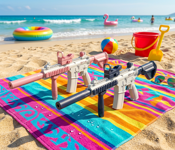 Pistolet à Eau Électrique M4 AquaBlast